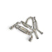 Lunaticsco Circuit Werks stainless steel dual exit exhaust system for Toyota 86 and GR86 with Helmholtz chamber