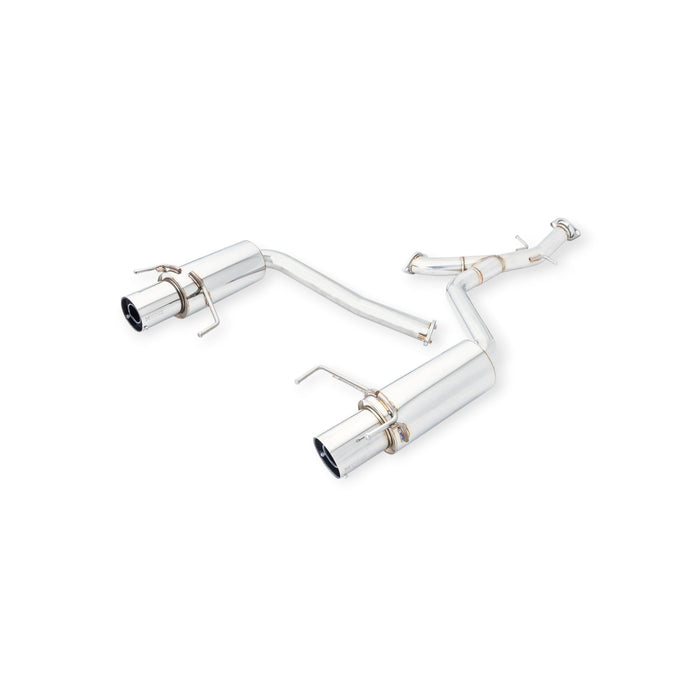 Megan Racing Axleback Exhaust Polished Tip Lexus IS250 / IS350 2006 - 2013 - Lunaticsco