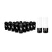 Mishimoto Black M12x1.5 Aluminum Locking Lug Nuts Set - 20pc - Lunaticsco