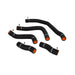 Mishimoto Black Silicone Radiator Hose Kit for 90-99 Toyota MR2 Turbo - Lunaticsco