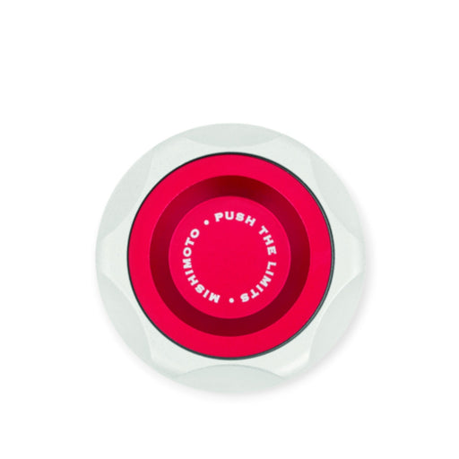 Mishimoto Mitsubishi Oil Filler Cap, Red - Lunaticsco