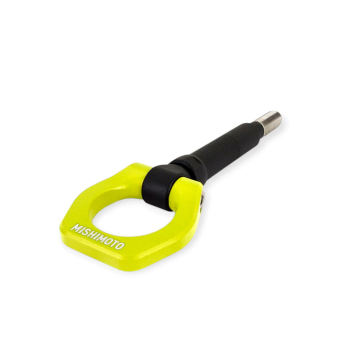 Mishimoto Racing Front Tow Hook, Neon Yellow for 13-20 Subaru BRZ/FR-S/86/18-20 WRX - Lunaticsco