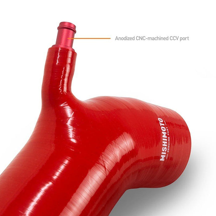 Mishimoto Silicone Post MAF Intake Hose Kit, Red for 01-05 Lexus IS300 - Lunaticsco
