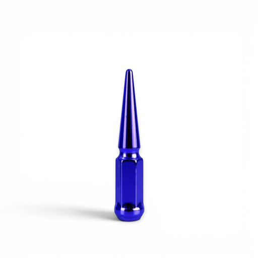 Mishimoto Steel Spiked Lug Nuts M12x1.5 20pc Set - Blue - Lunaticsco
