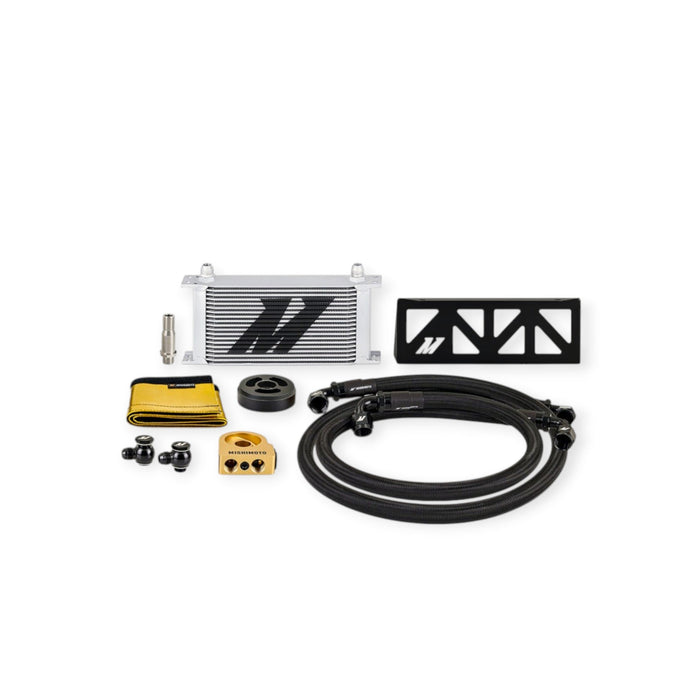 Mishimoto Thermostatic Oil Cooler Kit, Silver for 22+ Subaru BRZ/Toyota GR86 - Lunaticsco
