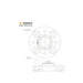 Mishimoto Wheel Spacers, 5x100 56.1 30mm M12, Black - Lunaticsco