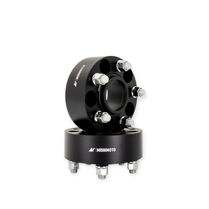 Mishimoto Wheel Spacers, 5x100 56.1 50mm M12, Black - Lunaticsco