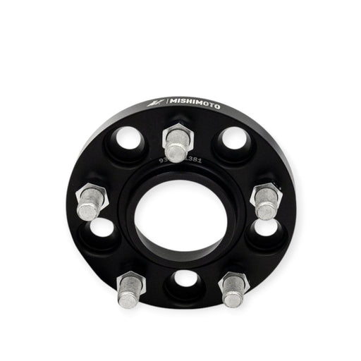 Mishimoto Wheel Spacers, 5x114.3 60.1 15mm M12, Black - Lunaticsco