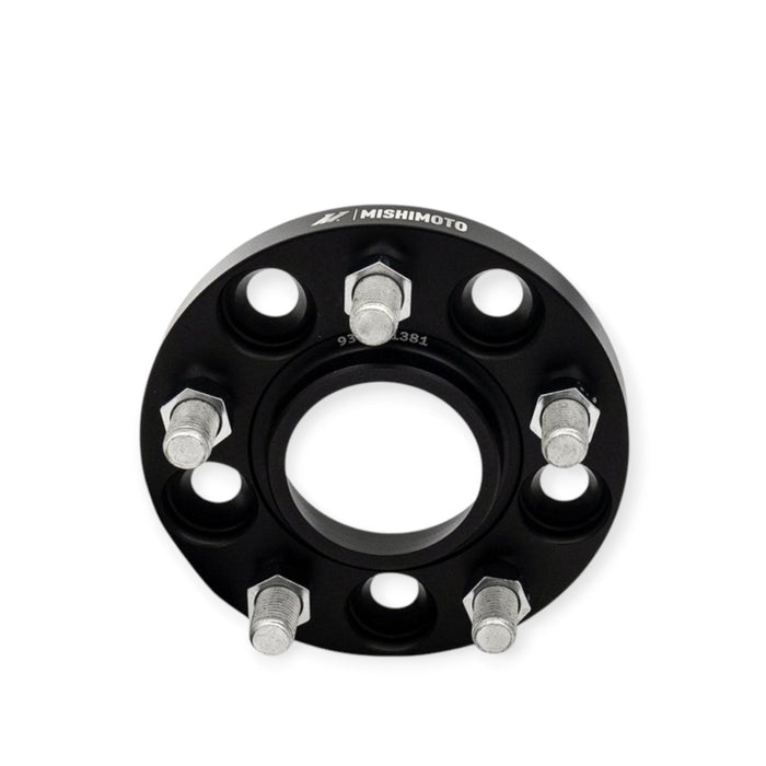 Mishimoto Wheel Spacers, 5x114.3 60.1 15mm M12, Black - Lunaticsco