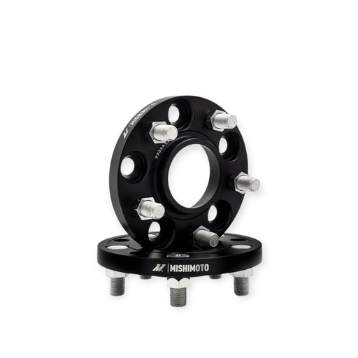 Mishimoto Wheel Spacers, 5x114.3 60.1 15mm M12, Black - Lunaticsco