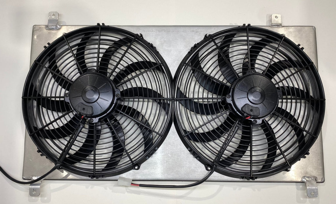 MK4 Toyota Supra 14" Electric Fan Shroud Kit Fits Lexus 98 - 05 GS / 97 - 05 Aristo - Lunaticsco