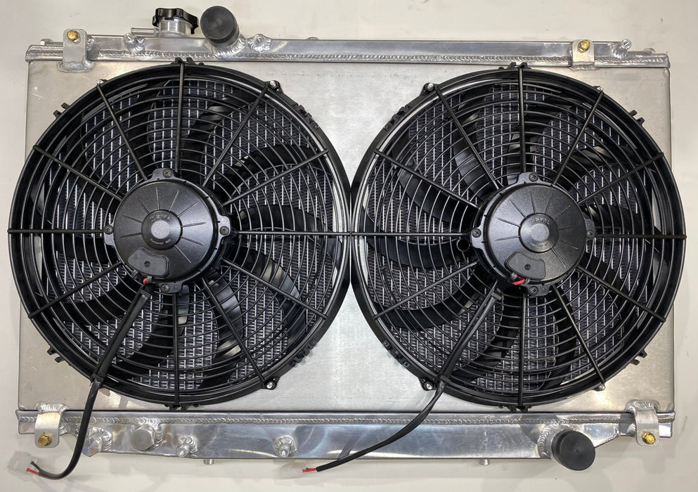 MK4 Toyota Supra 14" Electric Fan Shroud Kit Fits Lexus 98 - 05 GS / 97 - 05 Aristo - Lunaticsco