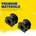 MOOG Front to Frame and Rear to Frame Sway Bar Bushing for Toyota Corolla, Celica & Tacoma (K90531) - Lunaticsco
