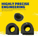 MOOG Front to Frame and Rear to Frame Sway Bar Bushing for Toyota Corolla, Celica & Tacoma (K90531) - Lunaticsco