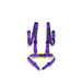 NRG 4 Point Seat Belt Harness / Buckle Lock- Purple - Lunaticsco