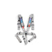 NRG 5PT 3in. Seat Belt Harness / Cam Lock - Silver - Lunaticsco