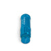 NRG 700 Series M12 X 1.25 Steel Lug Nut w/Dust Cap Cover Set 21 Pc w/Locks & Lock Socket - Blue - Lunaticsco