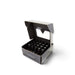 NRG 700 Series M12 X 1.5 Steel Lug Nut w/Dust Cap Cover Set 21 Pc w/Locks & Lock Socket - Black - Lunaticsco