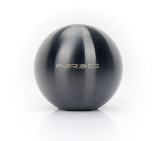 NRG Black Chrome Titanium Round Shifter Heavy Weight - Universal - Lunaticsco