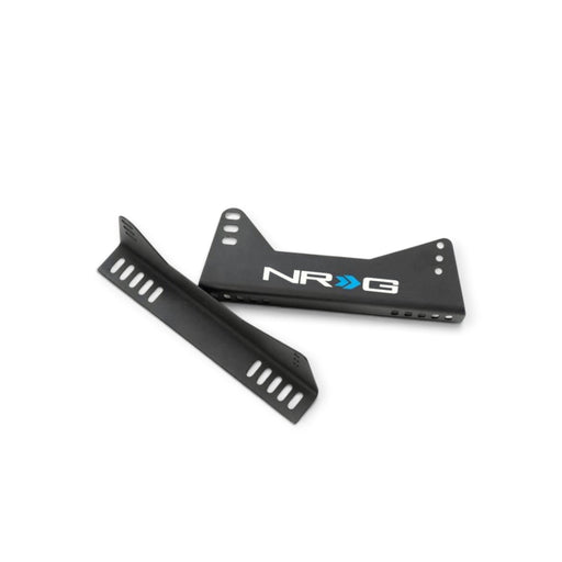 NRG Bucket Seat Side Bracket - 2pc w/ NRG Logo - Lunaticsco