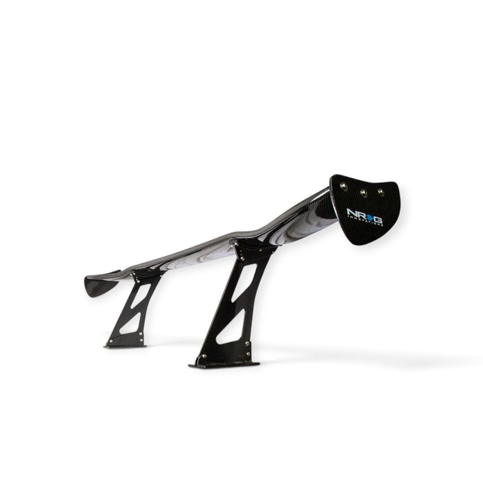 NRG Carbon Fiber Spoiler - Universal (69in.) w/NRG Logo - Lunaticsco