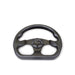 NRG Carbon Fiber Steering Wheel (320mm) Flat Bottom Matte Black Carbon - Lunaticsco