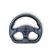 NRG Carbon Fiber Steering Wheel (320mm) Flat Bottom Matte Black Carbon - Lunaticsco