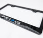 NRG Carbon License Plate Frame/ Fiber Poly Dip Finish Wet w/ NRG Logo - Lunaticsco