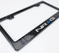 NRG Carbon License Plate Frame/ Fiber Poly Dip Finish Wet w/ NRG Logo - Lunaticsco