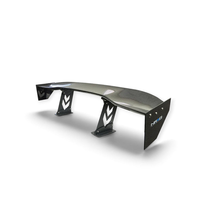 NRG Chopped Carbon Fiber Spoiler - Universal - Lunaticsco