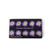 NRG Fender Washer Kit w/Rivets For Plastic (Purple) - Set of 10 - Lunaticsco