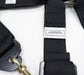 NRG FIA 6pt 2in. Shoulder Belt for HANS Device/ Rotary Cam Lock Buckle/ 3in. Waist Belt - Black - Lunaticsco