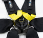 NRG FIA 6pt 2in. Shoulder Belt for HANS Device/ Rotary Cam Lock Buckle/ 3in. Waist Belt - Black - Lunaticsco