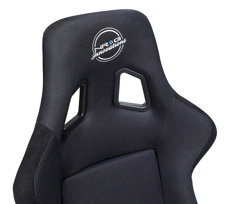 NRG FRP Bucket Seat Black - X Large - Lunaticsco