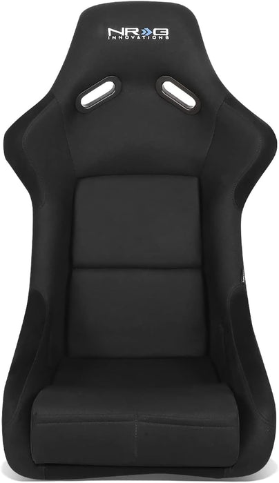 NRG FRP Bucket Seat Large Black - Lunaticsco