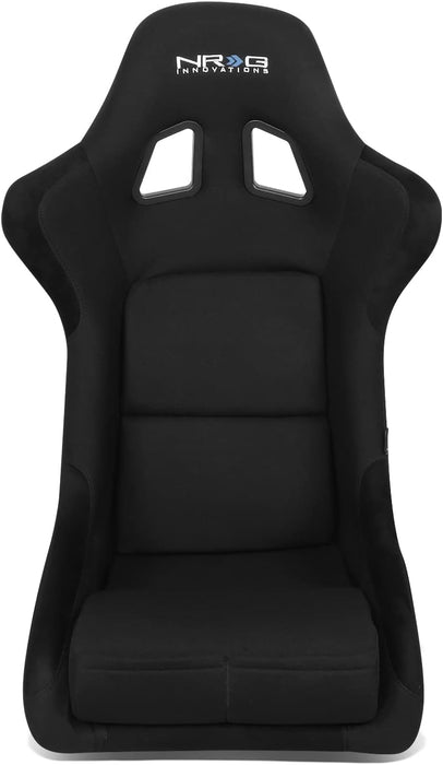 NRG FRP Bucket Seat Medium Black - Lunaticsco