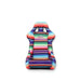 NRG FRP Bucket Seat PRISMA Serepi Edition W/ Red Pearlized Back Mexi-Cali Blanket Print - Large - Lunaticsco