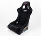 NRG FRP Bucket Seat ULTRA Edition - Large (Black Alcantara/Gold Glitter Back) - Lunaticsco