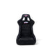 NRG FRP Bucket Seat ULTRA Edition - Large (Black Alcantara/Gold Glitter Back) - Lunaticsco
