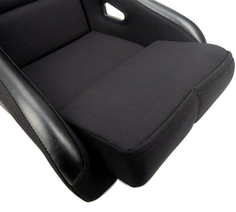 NRG FRP Bucket Seat w/ Race Style Bolster & Lumbar – Large - Lunaticsco
