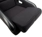 NRG FRP Bucket Seat w/ Race Style Bolster & Lumbar – Large - Lunaticsco