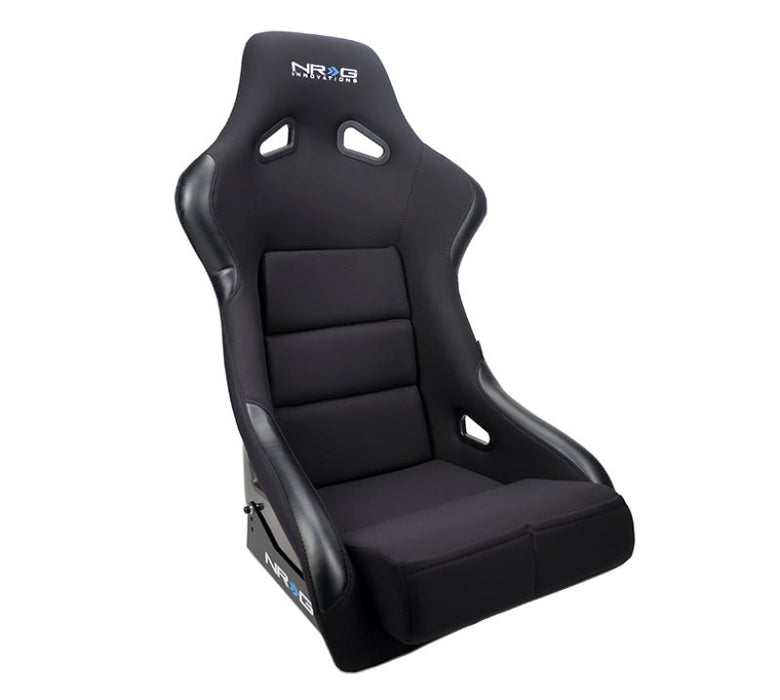 NRG FRP Bucket Seat w/ Race Style Bolster & Lumbar – Large - Lunaticsco