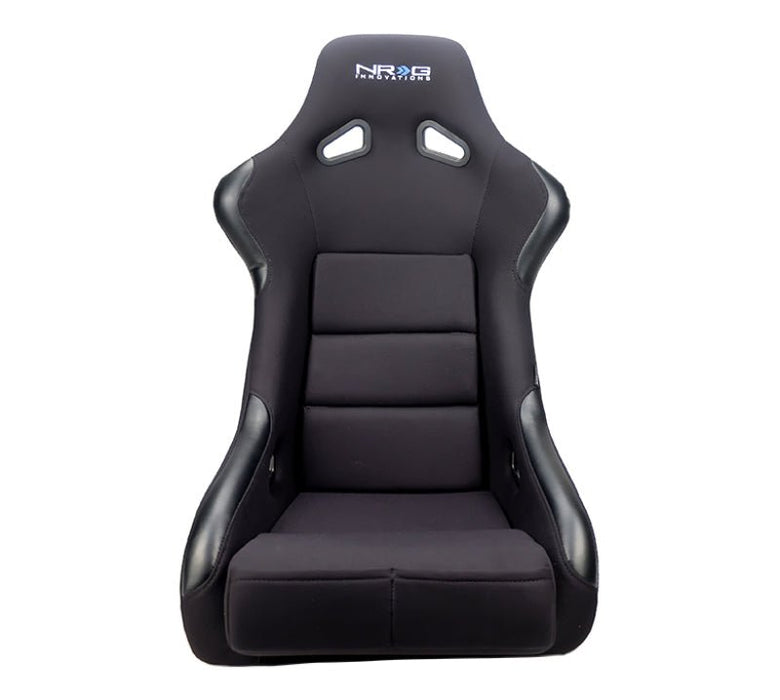 NRG FRP Bucket Seat w/ Race Style Bolster & Lumbar – Large - Lunaticsco