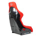 NRG FRP Fiber Glass Bucket Seat (Red) - XLarge - Lunaticsco