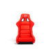 NRG FRP Fiber Glass Bucket Seat (Red) - XLarge - Lunaticsco