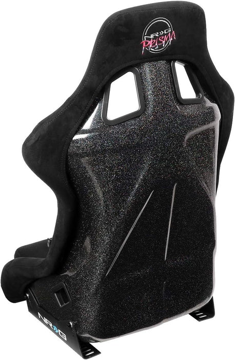 NRG FRP Prisma Edition Bucket Seat Large Black - Lunaticsco