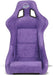 NRG FRP Prisma Edition Bucket Seat Large Purple - Lunaticsco