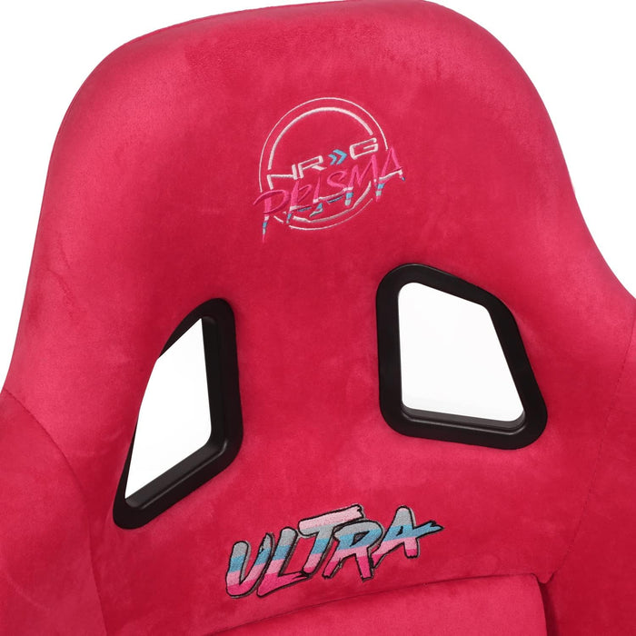 NRG FRP Ultra Edition Bucket Seat Medium RED - Lunaticsco