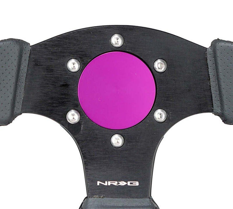 NRG Horn Delete Plate Flush Fitting - Purple - Lunaticsco