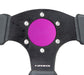 NRG Horn Delete Plate Flush Fitting - Purple - Lunaticsco